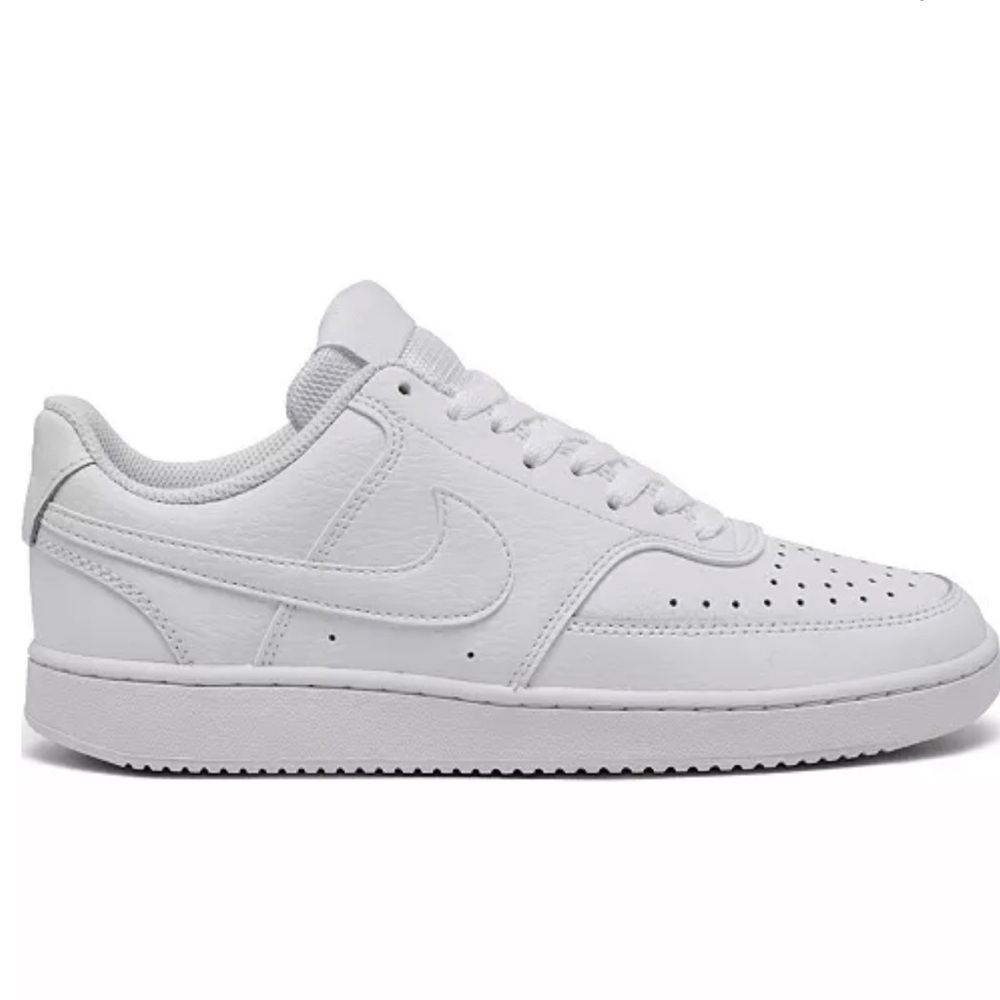 Nike All-White Athletic Shoes